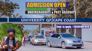 UCC Opens Admission for 20242025  Detail breakdown of what you should know [upl. by Sileas]