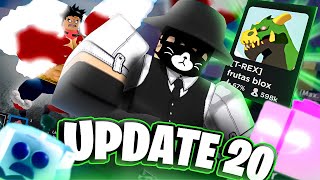 JUGUE A LAS COPIAS DE LA UPDATE 20 DE BLOX FRUITS [upl. by Fidele]