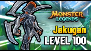 Jakugan Level 100 Legendary Monster Legends [upl. by Mines]