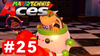 Mario Tennis Aces  Bowser Jr Tournament Part 25 [upl. by Nageet354]