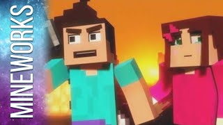 ♫ quotMineshaftquot  A Minecraft Parody of Maroon 5s Payphone Music Video [upl. by Nahtal178]