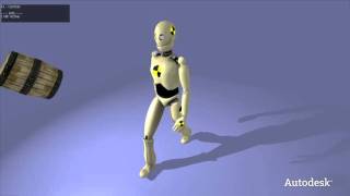 Autodesk HumanIK Demonstration [upl. by Neela]