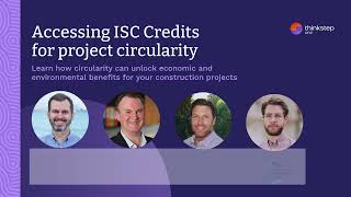 Accessing ISC credits for project circularity  Webinar preview [upl. by Ahsieni16]