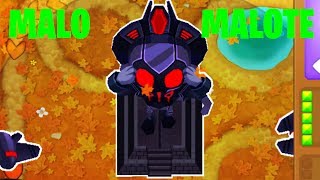 APRENDIENDO A FABRICAR EL SUPERTEMPLO NEGRO LA TROPA MÁS CHETADA DE TODOS LOS BTD  BTD6 ESPAÑOL [upl. by Otrebogir]