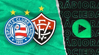 Bahia x Vitória  Copa do Nordeste  2024  Rádio Sociedade [upl. by Oidale50]