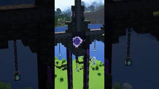 Minecraft Best Nether Portal Design🔥 shorts [upl. by Bijan]