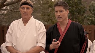 IS HE THERE MIKE BARNES at the Sekai Taikai Cobra Kai Season 6 Part 2 [upl. by Elpmid]