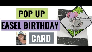 Pop Up Easel Birthday card with Elephant Parade Bundle [upl. by Adar]