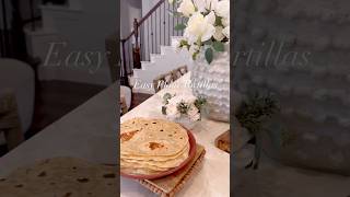 Easy Flour tortilla recipe [upl. by Einnej]