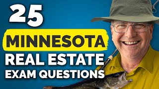 Minnesota Real Estate Exam 2024 25 Questions amp Answers [upl. by Kcirddor]