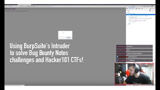 Using BurpSuites Intruder to find bugs and solve Bug Bounty Notes amp Hacker101 CTFs [upl. by Zebe]