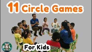 306  Top 11 ESL Circle Games for Kids [upl. by Aon756]