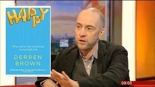 New Derren Brown Book Happy Interview [upl. by Kirsten]