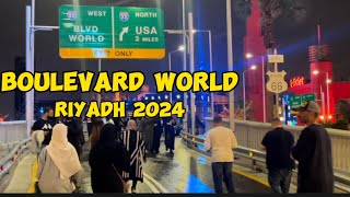 Riyadh boulevard world  EXPLORING 2024riyadhboulevard [upl. by Sanjay519]