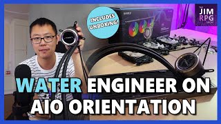 Lian Li Galahad AIO 360 Unboxing  Water Engineer on AIO Orientation [upl. by Findlay]