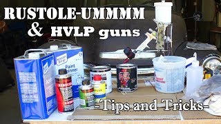 EASY Spray rustoleum with an HVLP  Forget those aerosol cans [upl. by Llirred]