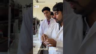 Confirmatory test for Bromide ion Silver Nitrate test with Practical Guru Monu Sharma [upl. by Ellehcyar]