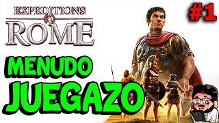 EXPEDITIONS ROME Gameplay Español  MENUDO VICIO de JUEGO [upl. by Irodim562]