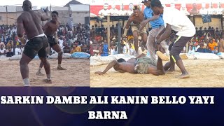 sarkin Dambe Ali kanin Bello yayi Barna yabanke Bahagon Dankanawa [upl. by Yankee]