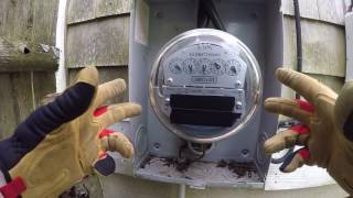 How do I turn my power back on How to remove and reinstall your meter [upl. by Ahsekel]