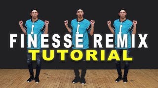 FINESSE Remix  Bruno Mars ft Cardi B Dance TUTORIAL  Matt Steffanina  DANCE TUTORIALS LIVE [upl. by Jervis462]