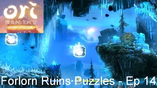 Forlorn Ruins Puzzles  Ori and the Blind Forest Definitive Edition Ep 14 [upl. by Abibah]