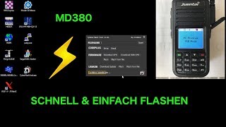 AMATEURFUNK Tytera Flash Tool für MD380MD390 [upl. by Tilly]