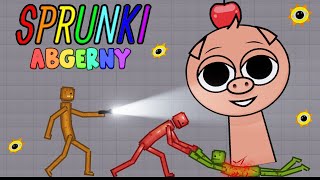 I Saved Melon From SPRUNKI  Incredibox Sprunki ABGERNY  People Playground [upl. by Melissa937]