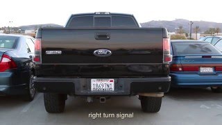 0408 Ford F150 Styleside LED Tail Lights Installation [upl. by Llenrev]