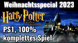 Harry Potter und die Kammer des Schreckens PS1 ❄️ WEIHNACHTSSPECIAL 2023 ❄️ PSX Gameplay Deutsch [upl. by Lucretia866]