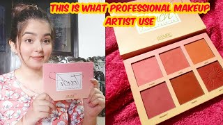 BEST BLUSH PALETTE AVAILBLE IN INDIA ll REVIEW OF IMagic Blush Palette [upl. by Nillad75]