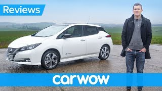 Nissan Leaf 2020 EV indepth review  carwow Reviews [upl. by Urdna]