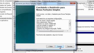 Dicas do Windows 7  Como criar e redimensionar partições no HD  Baixaki [upl. by Tnilk]