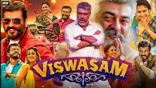 Viswasam Full Movie In Hindi Dubbed  Ajith Kumar Nayanthara Jagapathi Babu  HD Facts amp Review [upl. by Hares]