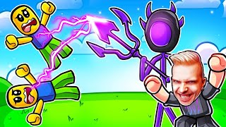 ROZWALAM NOOBKI w STICKMAN TOWER DEFENSE [upl. by Eseeryt]