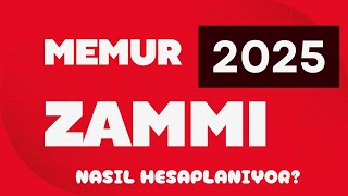 MEMUR✅ZAMMI NASIL HESAPLANIR 2025 [upl. by Yentruocal]