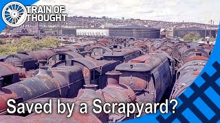 How a scrapyard unintentionally helped preserve steam locomotives  Barry Island Scrapyard [upl. by Obocaj]