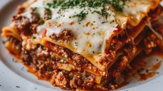 Lasagna Recipe  Doughy Dreams  Italian food [upl. by Suoiradal825]