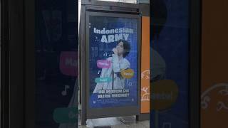 BTS SUGA Support Ads outside HYBE from Indonesian ARMY bts suga shorts [upl. by Aihcila481]