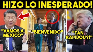 SHEINBAUM CAMBIA LA JUGADA DEJAN SOLO A EEUU CHINA SE METE REUNION EN PALACIO MEXICO AGUANTA [upl. by Bethel898]