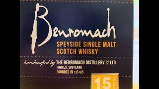 Whisky Review Benromach 15 years Single Malt Scotch [upl. by Elihu]