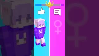 minecraft singing battle shorts minecraft minecraftshorts viralvideo vuralshort [upl. by Marlette]