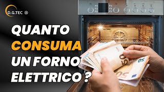 Quanto consuma un forno elettrico [upl. by Ahsela]