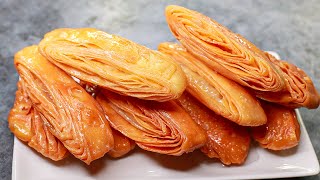 Khaja Recipe  Crispy Khaja Sweet Recipe  Chirote Recipe  Odisha  Bengali Sweet Recipe  Yummy [upl. by Loreen]