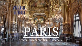 PARIS  Impressive Opera Garnier and SainteChapelle 4K UHD [upl. by Icyaj]