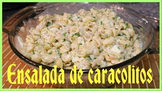 Ensalada de caracolitos con atun [upl. by Mccartan386]