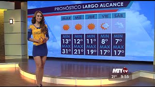 Gente Regia  El Clima con Yanet García 14 de Diciembre 2015 [upl. by Itnaihc227]