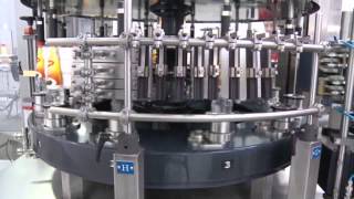 Nestle Vietnam wet glue labeler PE Labellers [upl. by Wolk]