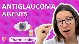 Antiglaucoma Agents  Pharmacology  Nervous System  LevelUpRN [upl. by Eseilenna]