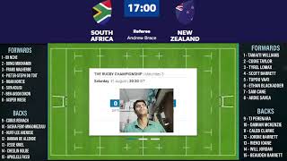 All Blacks vs Springboks  Rugby Championship  South Africa vs New Zealand [upl. by Bonn]